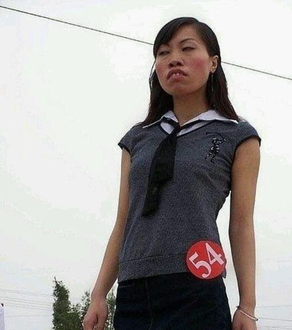 丑女图片真实 越丑越好图片