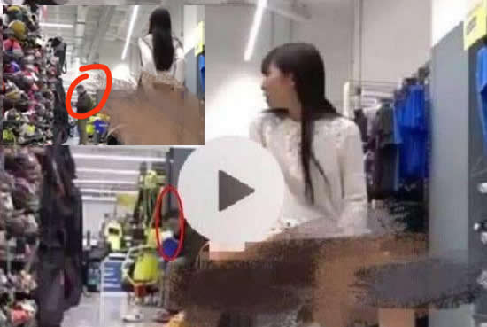 迪卡侬潮水门事件 中日混血漏电女 Littlesubgril图片