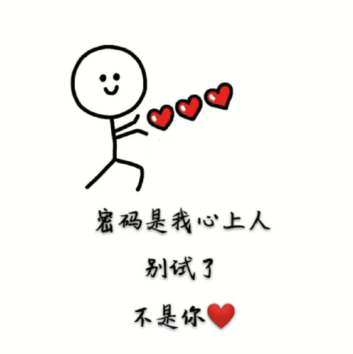 密码是我心上人的生日 别试了 不是你