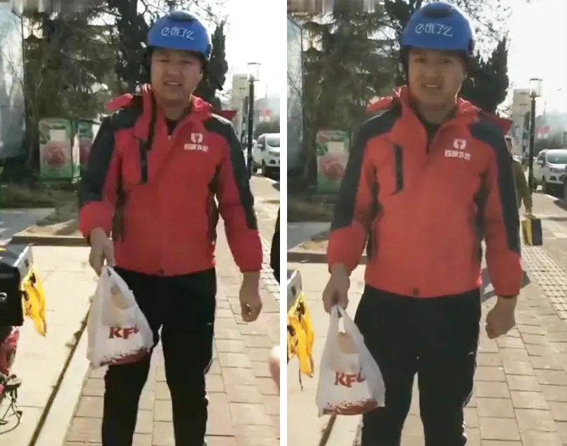 神回复：我坐前头给老公挡风图片