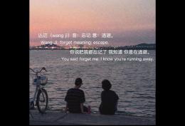 你说把我都忘记了 我知道 你是在逃避