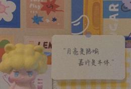 月亮是隐喻 嘉许是本体