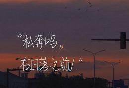 私奔吗在太阳落山之前