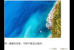 我一直都在流浪可我不曾见过海洋