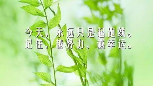 激励人心的一段话