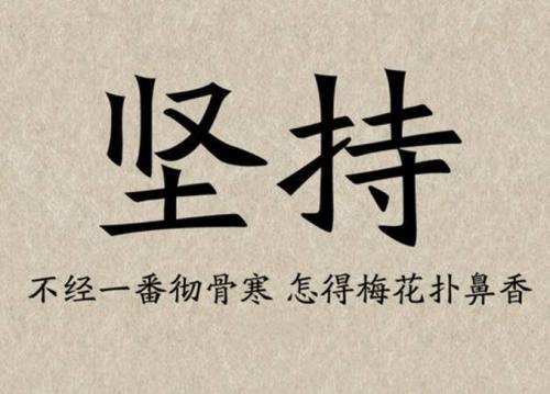 坚持不懈努力的真人事例及感悟