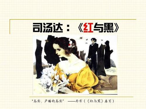 《红与黑》读书心得大全
