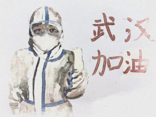抗战疫情的高中作文大全