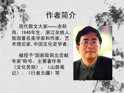 《文化苦旅》经典语段摘抄