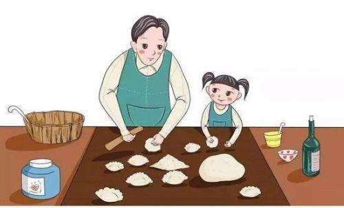 小学生第一次包饺子周记300字