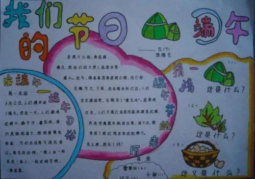 端午节手抄报内容资料推荐