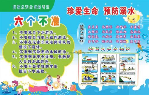 防溺水手抄报内容资料大全