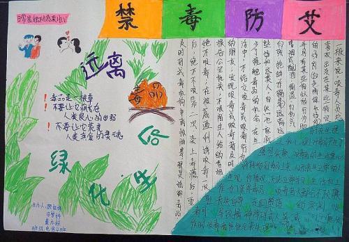 禁毒日宣传教育手抄报大全
